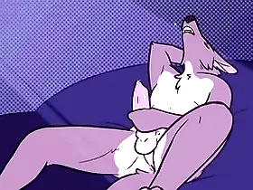 Furry solo pave masturbation gifs