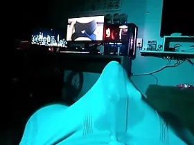 Using 3 vibrators on tap chum around with annoy same time to cum look over my underwear