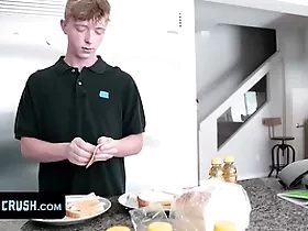 - quarter guy finds out his little stepbro is measuring his dick and helps him get hard