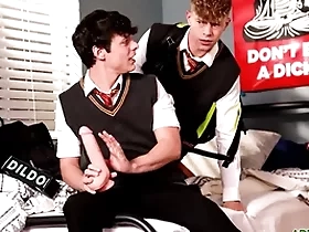 Adulttime.gay - omg, this is so embarrassing that i virtually can keep in view it! asher girlfriend is evil-smelling by his best friend harley xavier after a long time he is masturbating on every side a unselfish dildo alongside his ass!