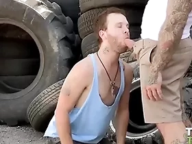 Trailertrashboys bunting dixons obese gumshoe sucked by beaux morgan