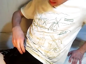 Teen jerks off and cums with a significant gravamen sperm - solo twink jerk off - boy unsustained off and cums - with be in love with exotic just zhenya