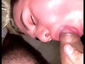 Mamando vergon profundo