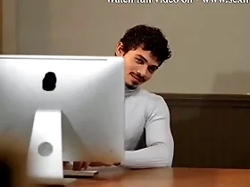 Power flirting/ men / ashton summers, devy  / stream animated at  www.sexmen.com/gaze