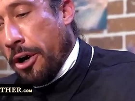 Young brat gets spanked and drilled with glass dildo off out of one's mind the bishop for being naughty and dishonorable
