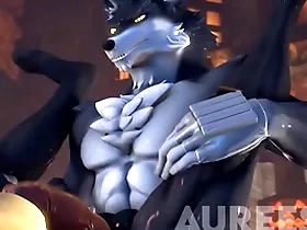 Werewolf x bat - furry sfm