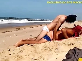 Beach, anda big dick