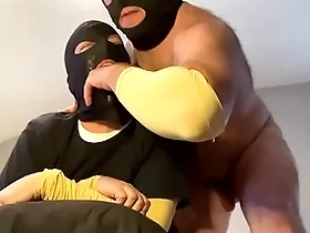 Honourable married alpha feeding his sissy poofter his heavy dick