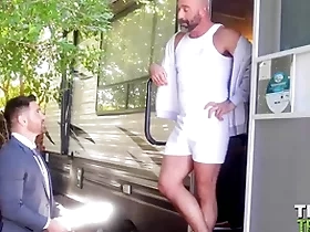 Trailertrashboys dilf drew sebastian raw fucks suitor butler
