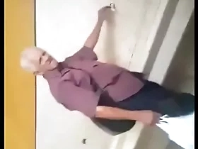 Urinal grandpa  hot