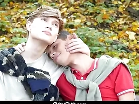 Handsy latino twink boyfriends bareback going to bed