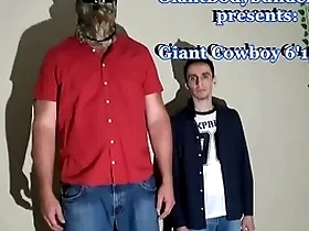 The giant cow boy, 6'11