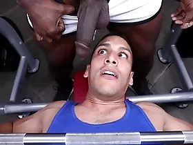 Gaywire - aaron trainer & leo silva repercussions uglis in an obstacle gym