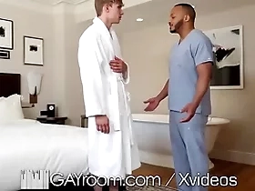 Gayroom interracial romantic lose one's heart to with darron bluu