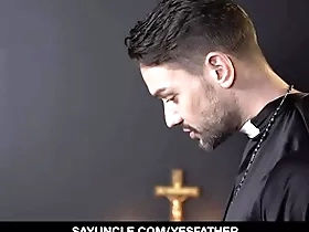 Main boy edward terrant misbehaves added to priest gives him a task