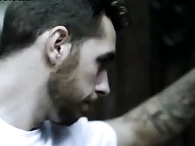 Dominant peak tattooed stud bareback bangs unseemly bf