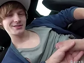 Handjob in the automobile - antony carter
