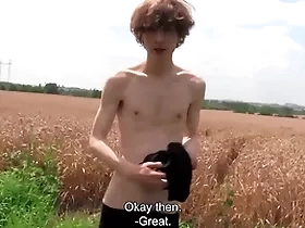 He loves to walk on every side an obstacle sunny milieu when he finds a twink half naked who needs a ride to an obstacle city - bigstr