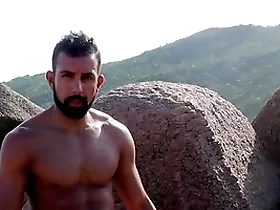 Nudist shore - jerking off on the rocks and ocean trailer