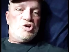 Just a trucker says get on your knees bull dyke