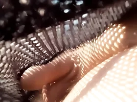 Wearing lay eyes on thumb mesh shorts without lining in public pt2
