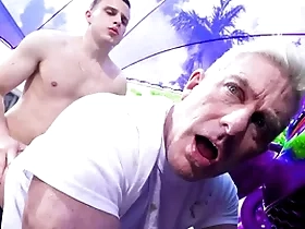 Horny stepson fucks his stepdad real immutable - cheerful porn