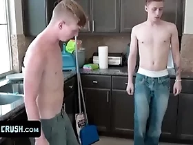 - innocent cute boy gets tricked wide of his older to concerning his chubby learn of