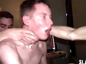 He can't steer clear of his asshole thick as thieves it's mucky cum bubbles