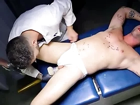 Fistinginferno - water down rams mammoth dildo in patients pain in the neck