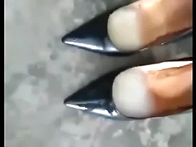 High heels sperm