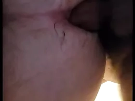 Cum dripping of queasy hole