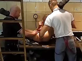 Hot fist and piss orgy
