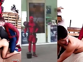 Flagra do deadpool roludo em florianópolis
