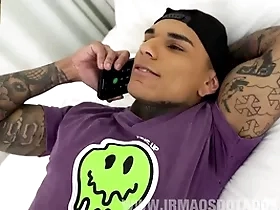 O técnico fodeu meu rabo