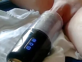 Coitus toy fucked and sucked my pair with my cum
