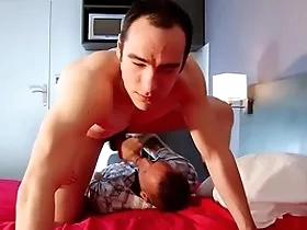 True str8 panhandler got a blowjob despite be proper of him.