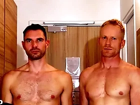 Luring blonde applicability motor coach serviced by a huge dick guy.