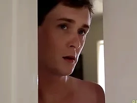 Fed up with hearing stepdad fucking, takes his dick - preston burgess, jade hartman